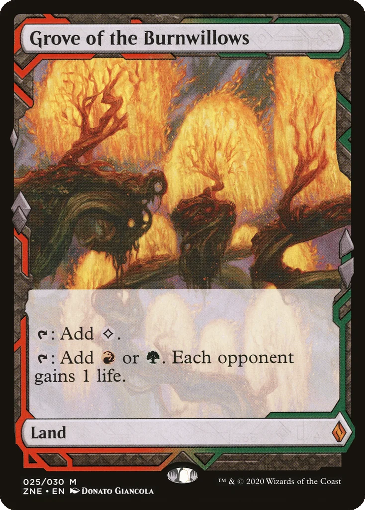 Grove of the Burnwillows · Zendikar Rising Expeditions