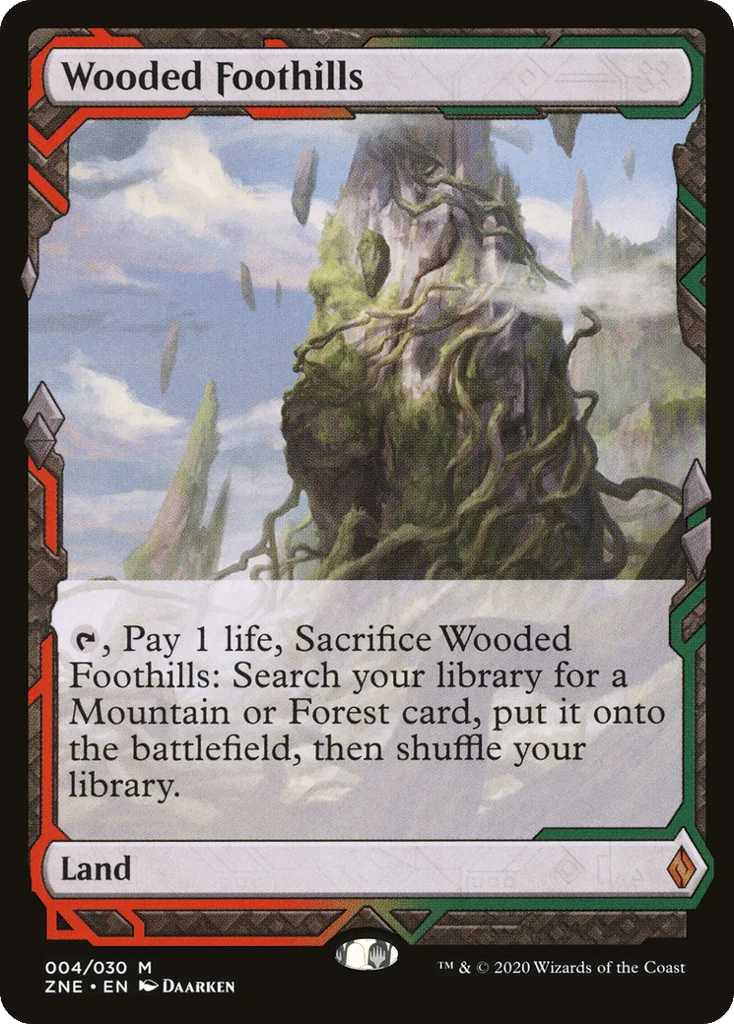 Wooded Foothills · Zendikar Rising Expeditions