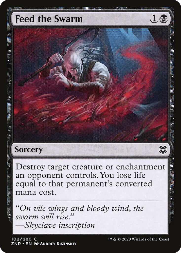 Feed the Swarm · Zendikar Rising
