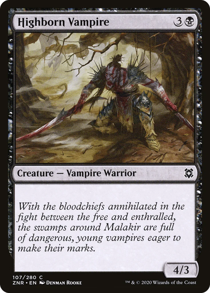 Highborn Vampire · Zendikar Rising