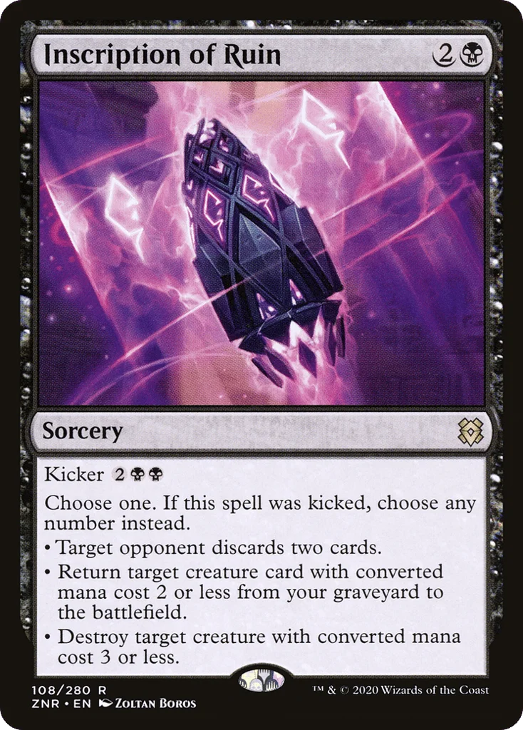 Inscription of Ruin · Zendikar Rising