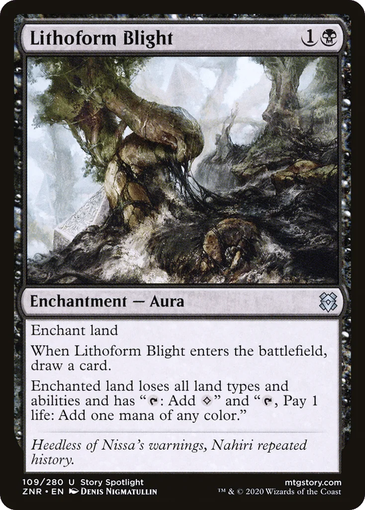 Lithoform Blight · Zendikar Rising
