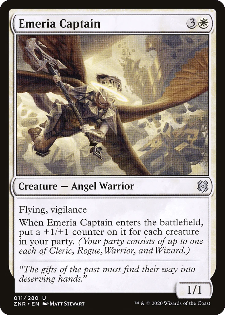 Emeria Captain · Zendikar Rising