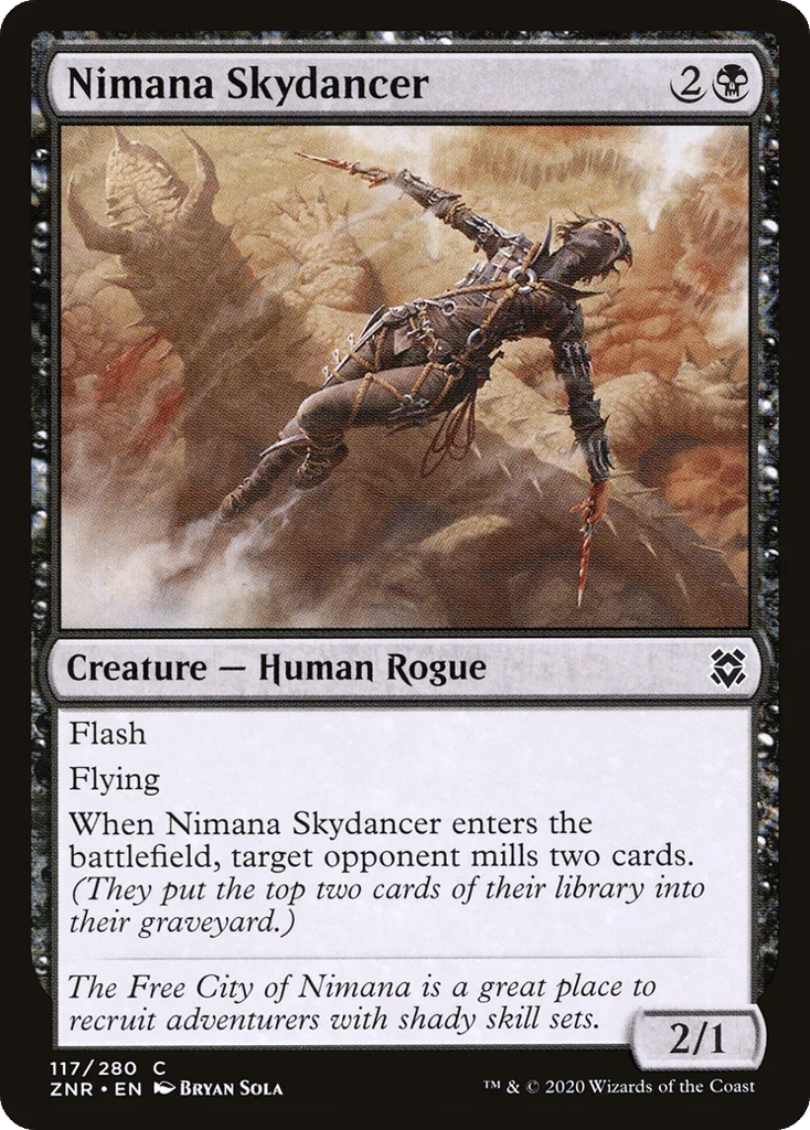 Nimana Skydancer · Zendikar Rising