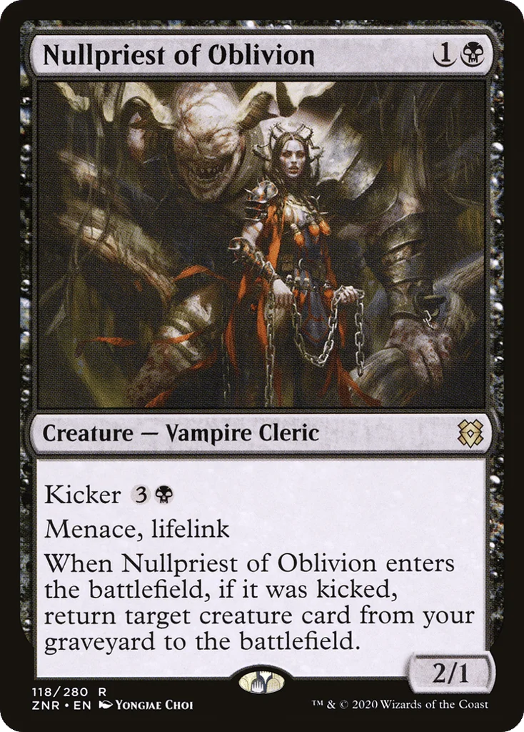 Nullpriest of Oblivion · Zendikar Rising