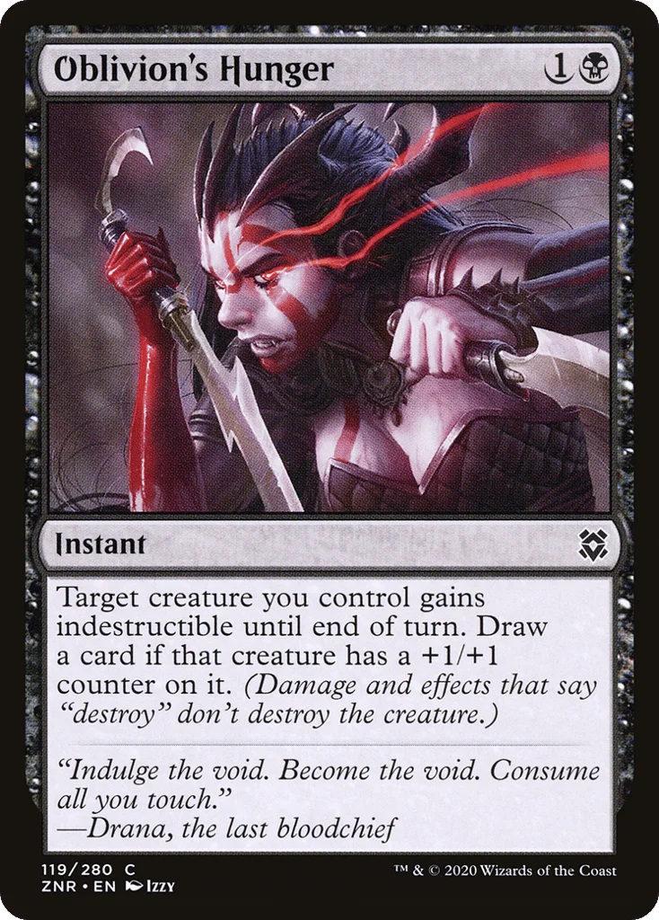 Oblivion's Hunger · Zendikar Rising