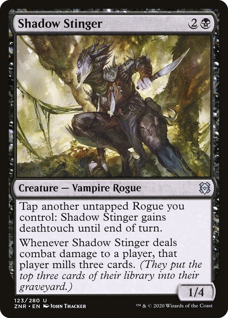 Shadow Stinger · Zendikar Rising