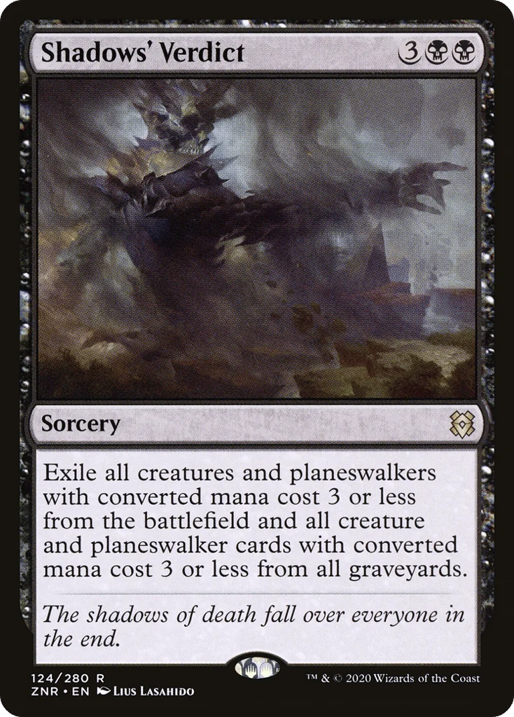 Shadows' Verdict · Zendikar Rising