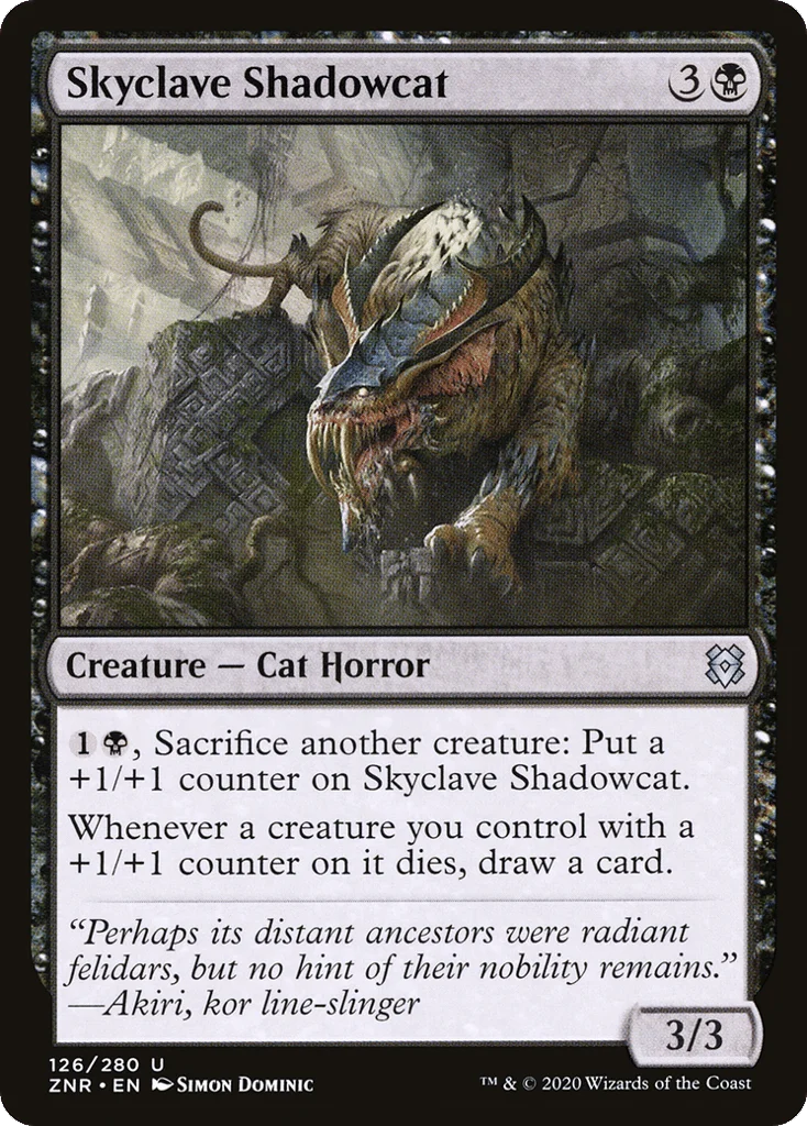 Skyclave Shadowcat · Zendikar Rising