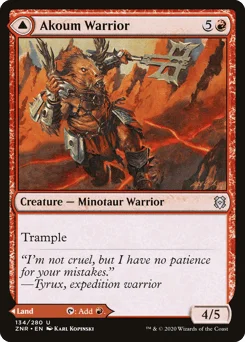 Akoum Warrior // Akoum Teeth