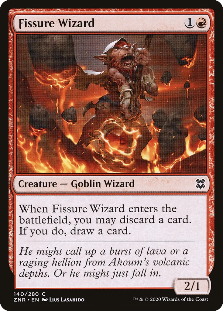 Fissure Wizard · Zendikar Rising