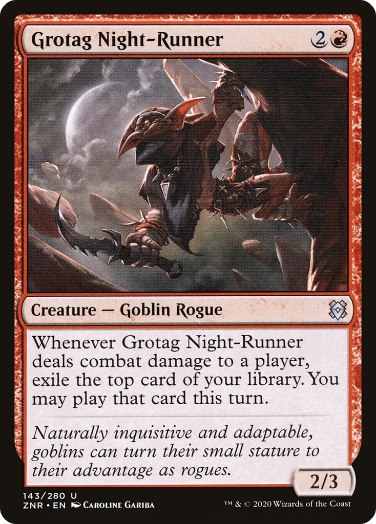 Grotag Night-Runner · Zendikar Rising