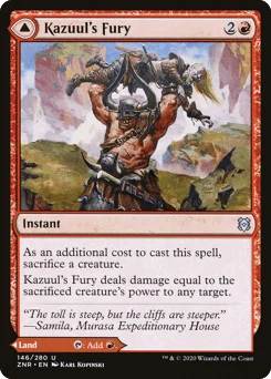 Kazuul's Fury // Kazuul's Cliffs