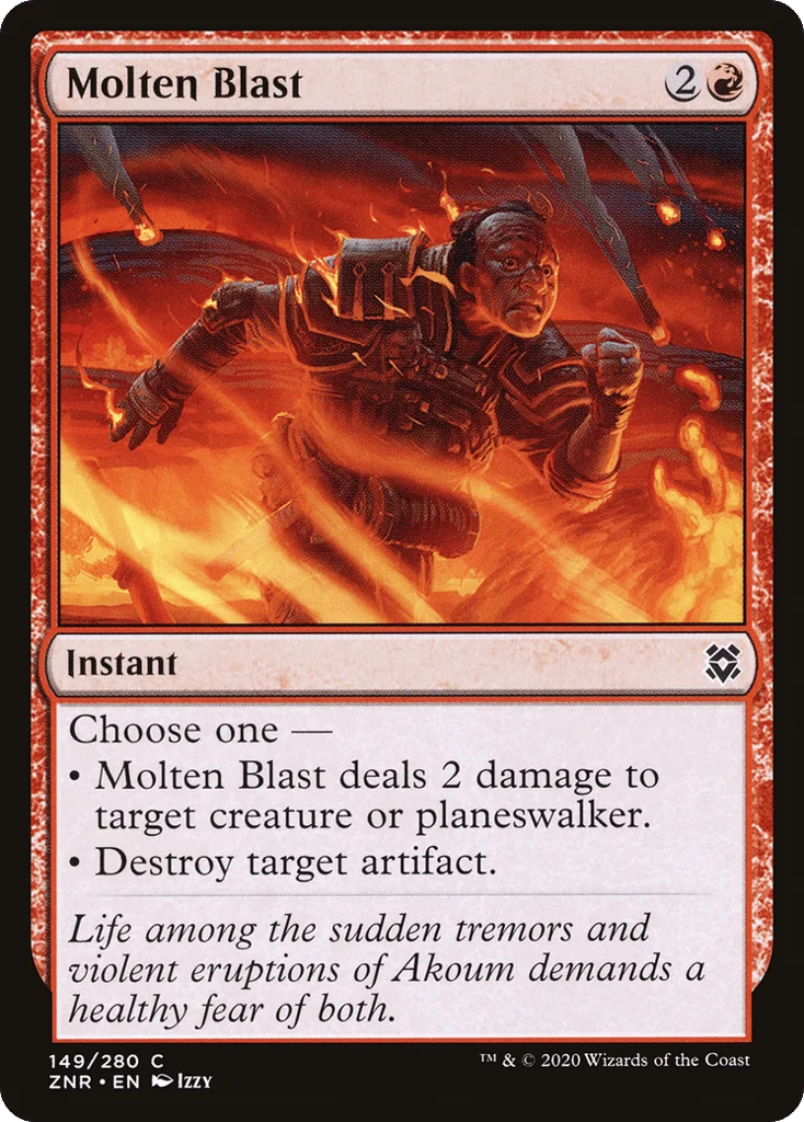 Molten Blast · Zendikar Rising