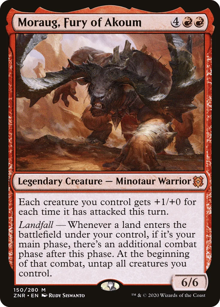 Moraug, Fury of Akoum · Zendikar Rising