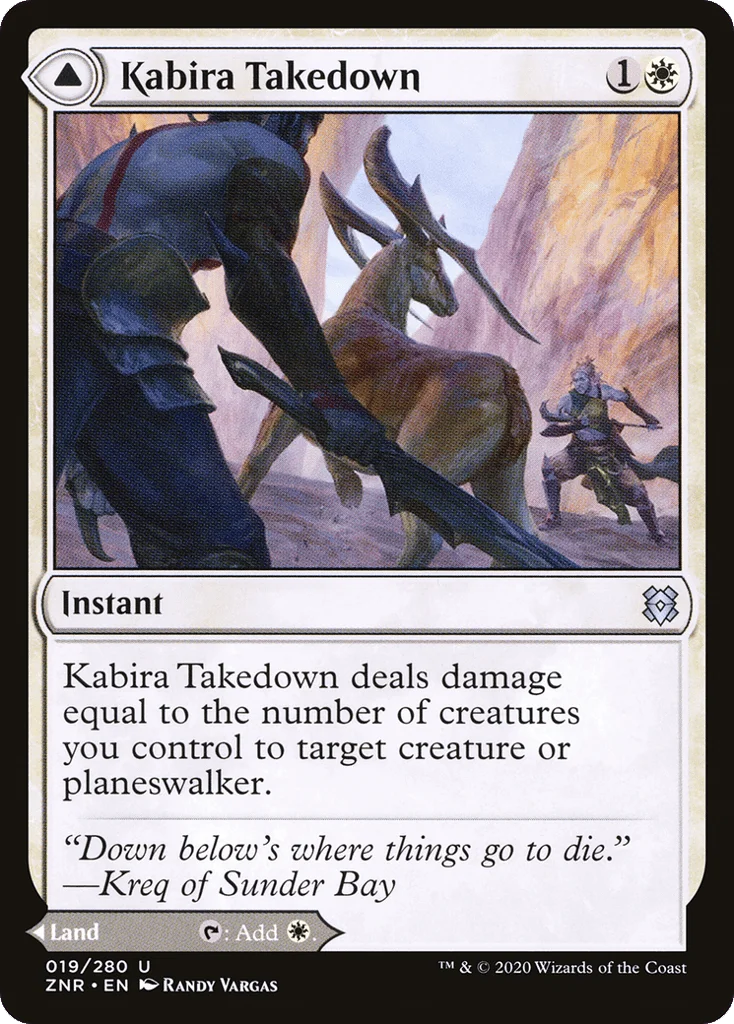 Kabira Takedown // Kabira Plateau · Zendikar Rising
