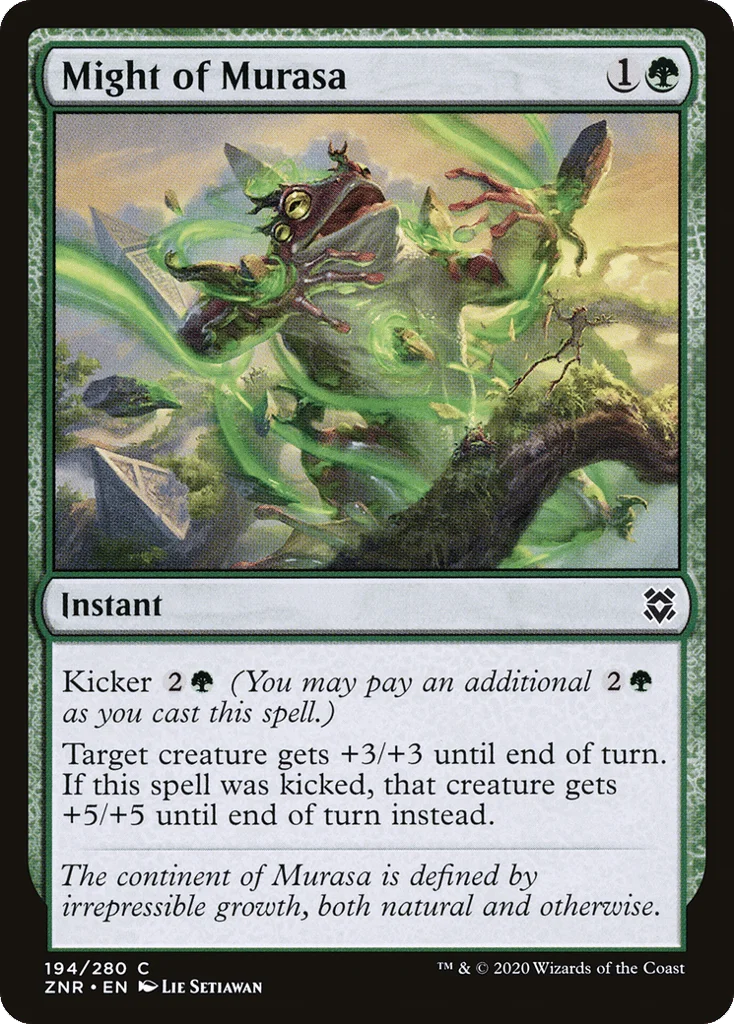 Might of Murasa · Zendikar Rising