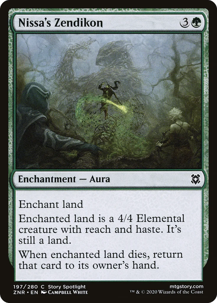 Nissa's Zendikon · Zendikar Rising