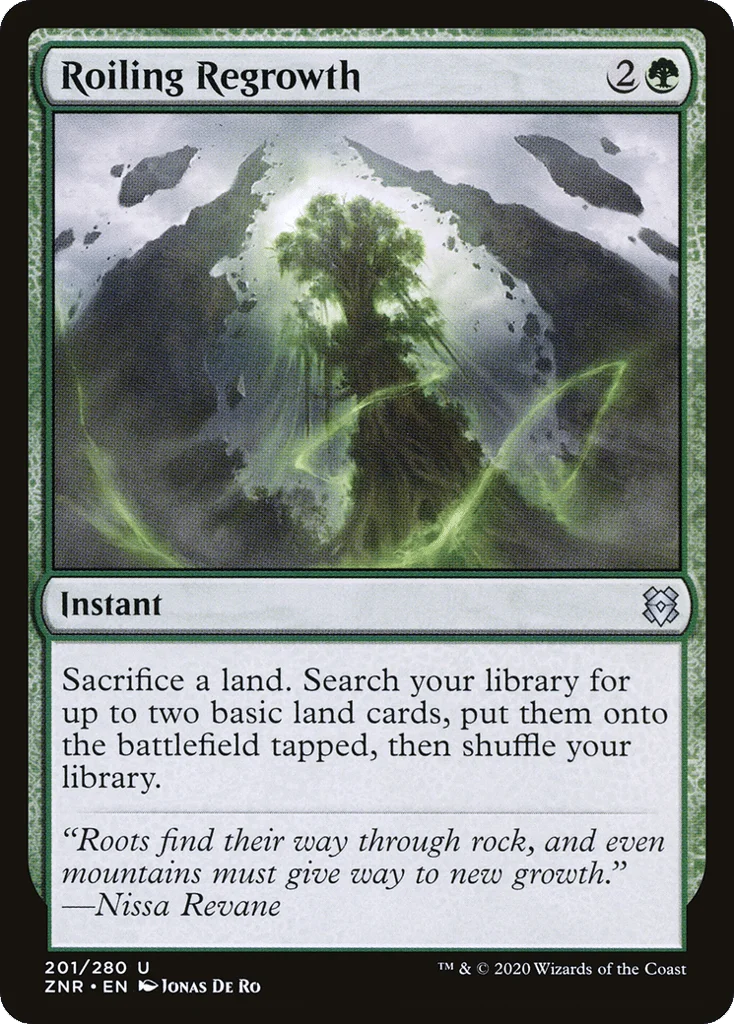 Roiling Regrowth · Zendikar Rising