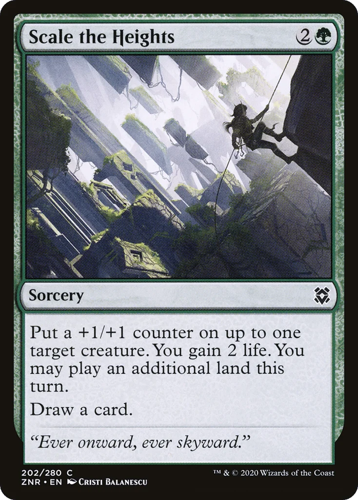 Scale the Heights · Zendikar Rising