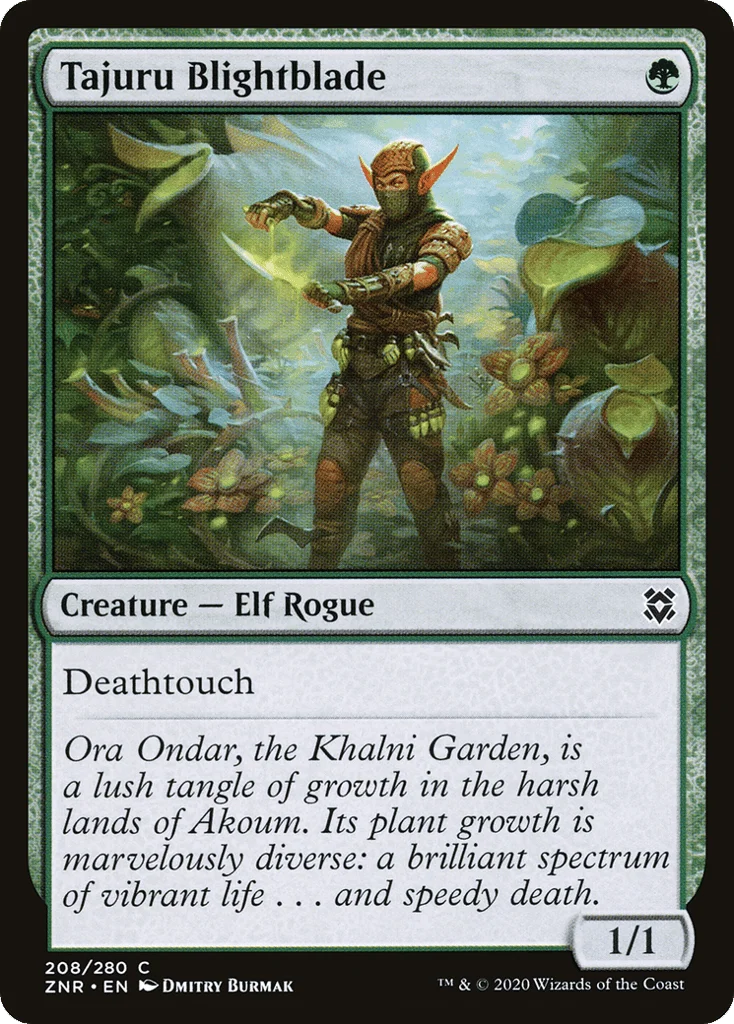 Tajuru Blightblade · Zendikar Rising