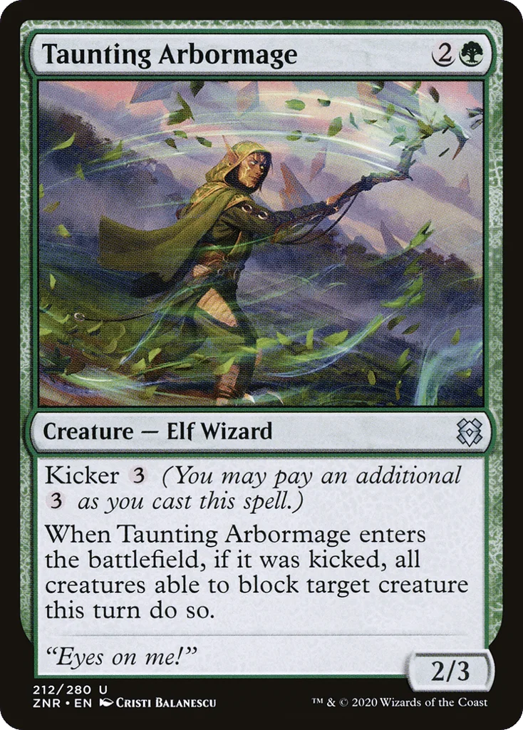 Taunting Arbormage · Zendikar Rising