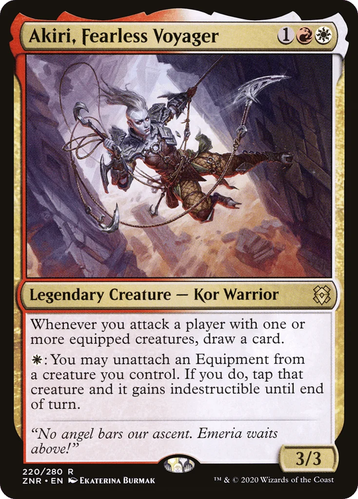 Akiri, Fearless Voyager · Zendikar Rising