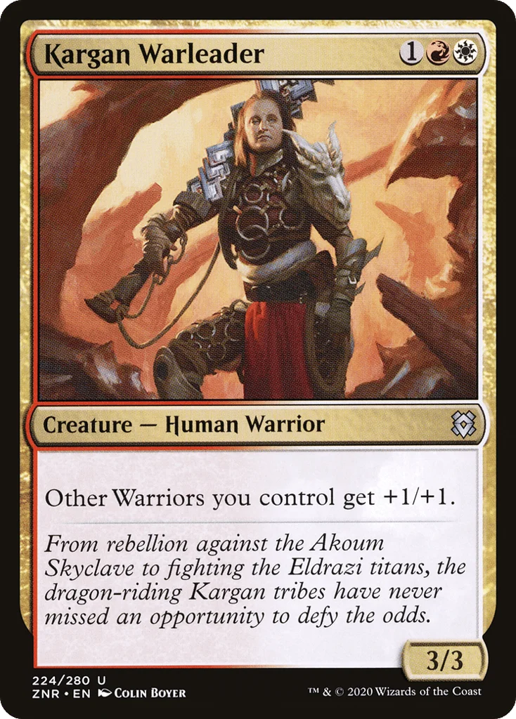 Kargan Warleader · Zendikar Rising