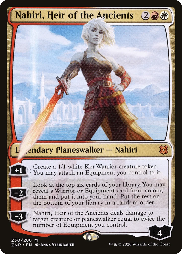 Nahiri, Heir of the Ancients · Zendikar Rising