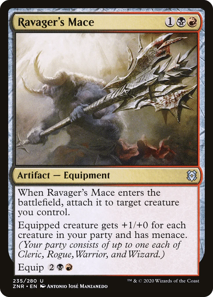Ravager's Mace · Zendikar Rising