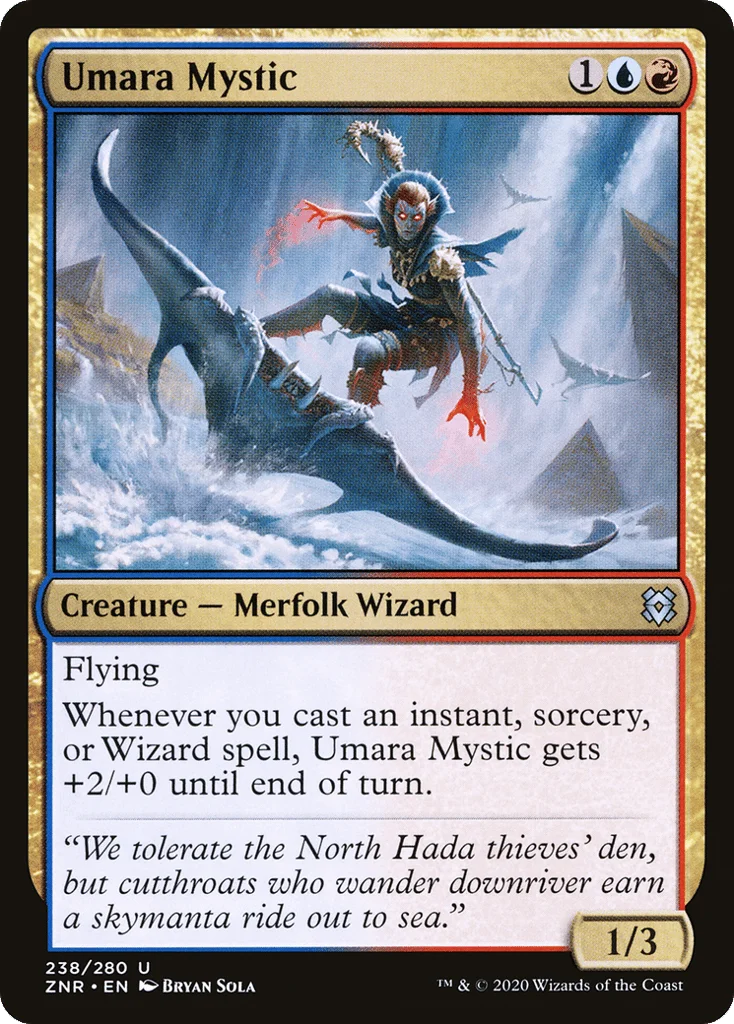 Umara Mystic · Zendikar Rising