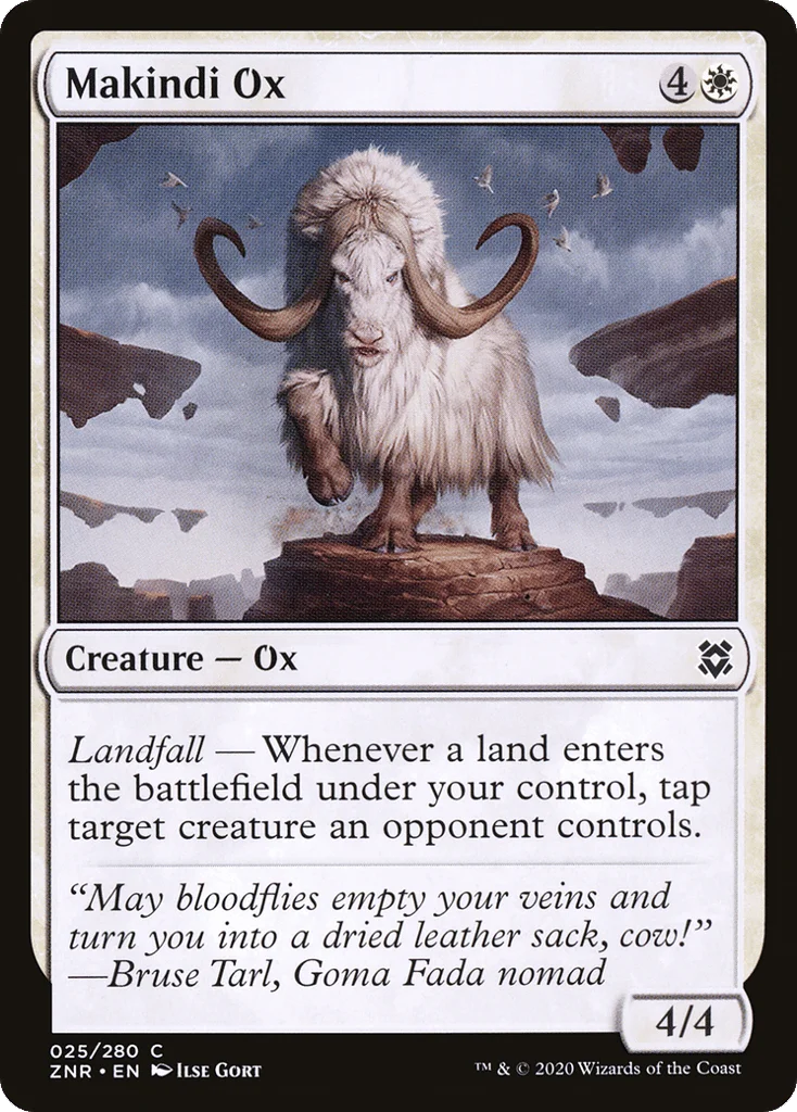 Makindi Ox · Zendikar Rising