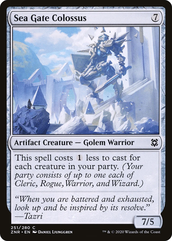 Sea Gate Colossus · Zendikar Rising