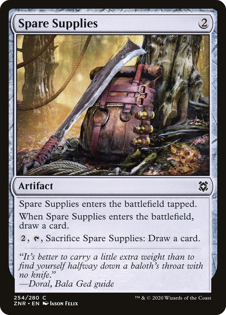Spare Supplies · Zendikar Rising