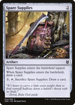 Spare Supplies