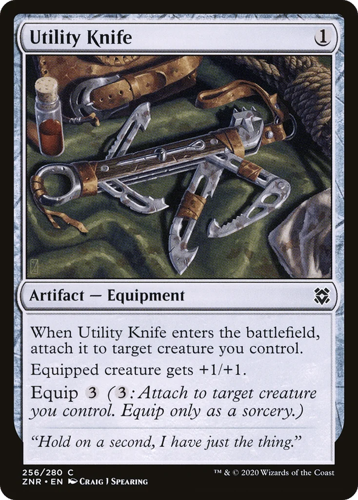 Utility Knife · Zendikar Rising