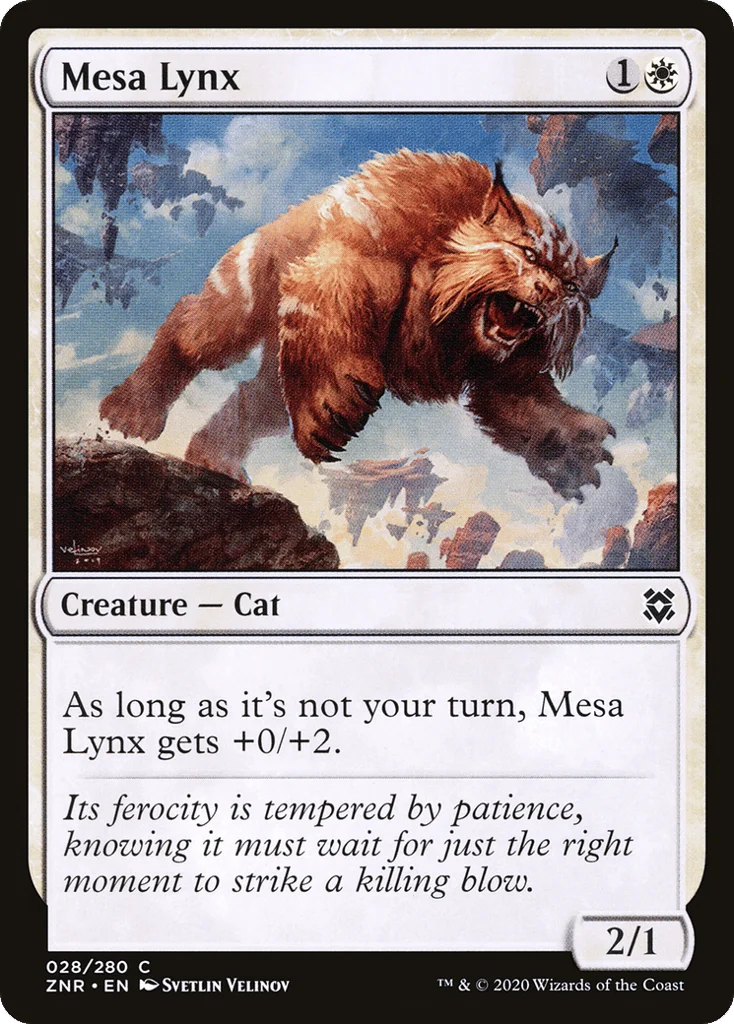Mesa Lynx · Zendikar Rising