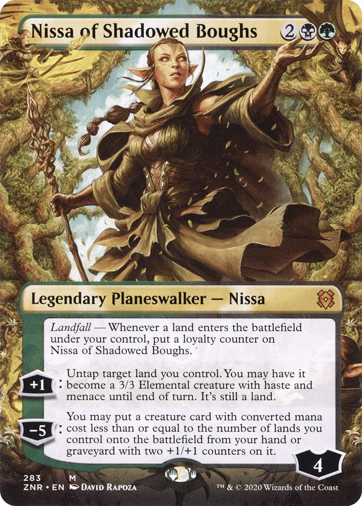 Nissa of Shadowed Boughs · Zendikar Rising