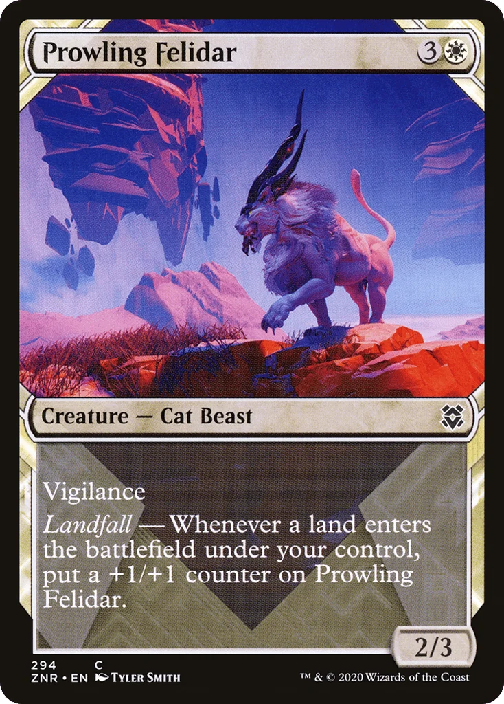 Prowling Felidar · Zendikar Rising