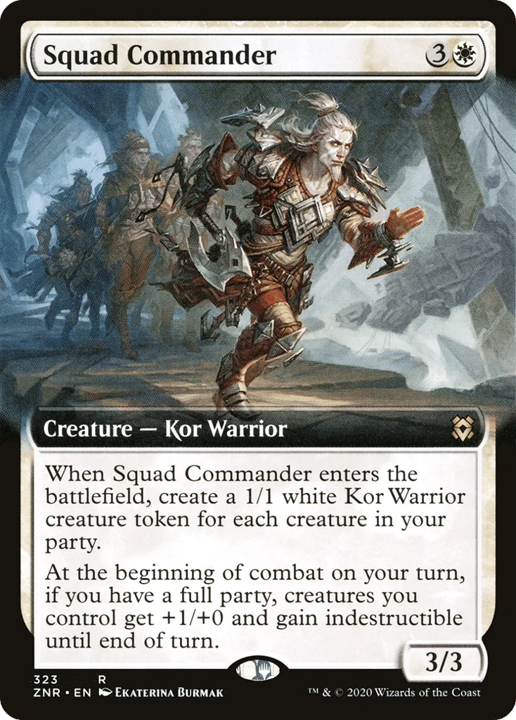 Squad Commander · Zendikar Rising