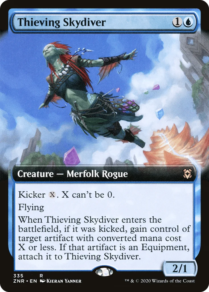 Thieving Skydiver · Zendikar Rising