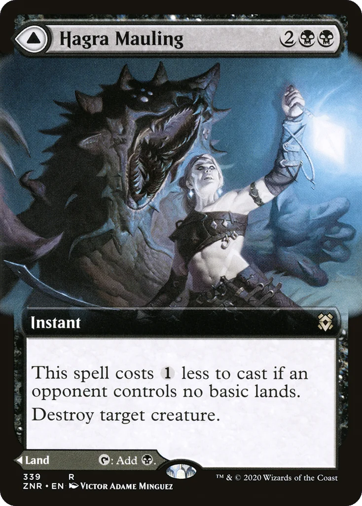 Hagra Mauling // Hagra Broodpit · Zendikar Rising