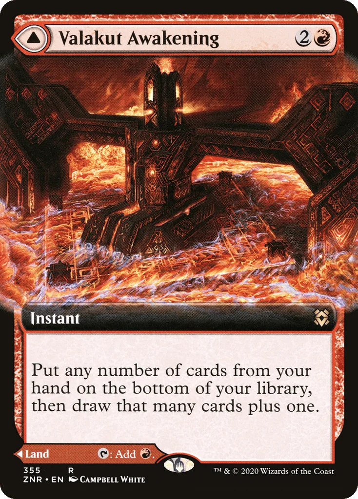 Valakut Awakening // Valakut Stoneforge · Zendikar Rising