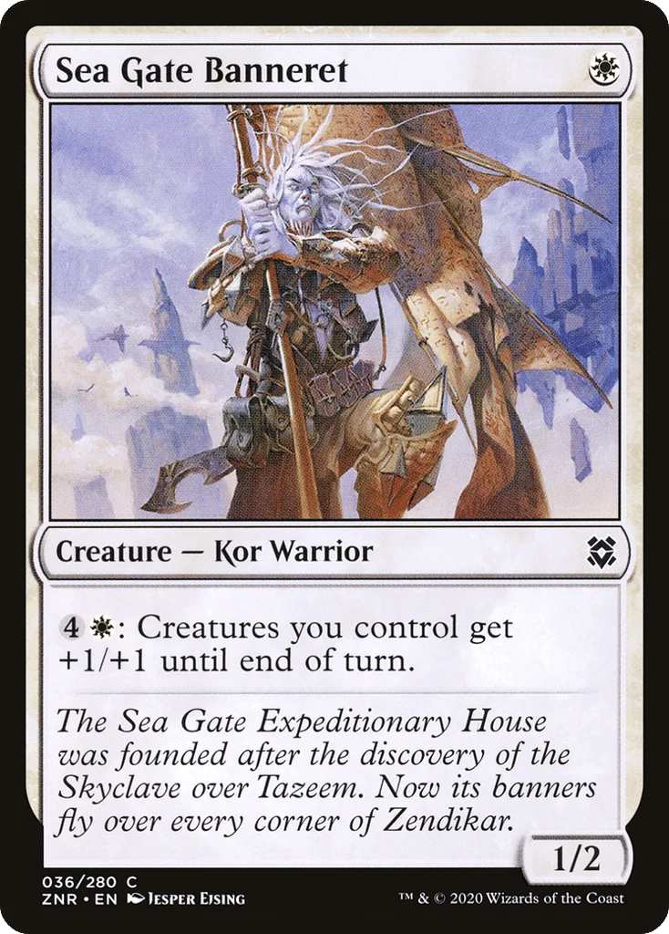 Sea Gate Banneret · Zendikar Rising