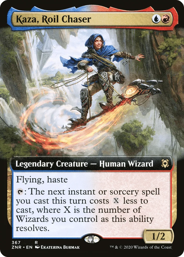 Kaza, Roil Chaser · Zendikar Rising