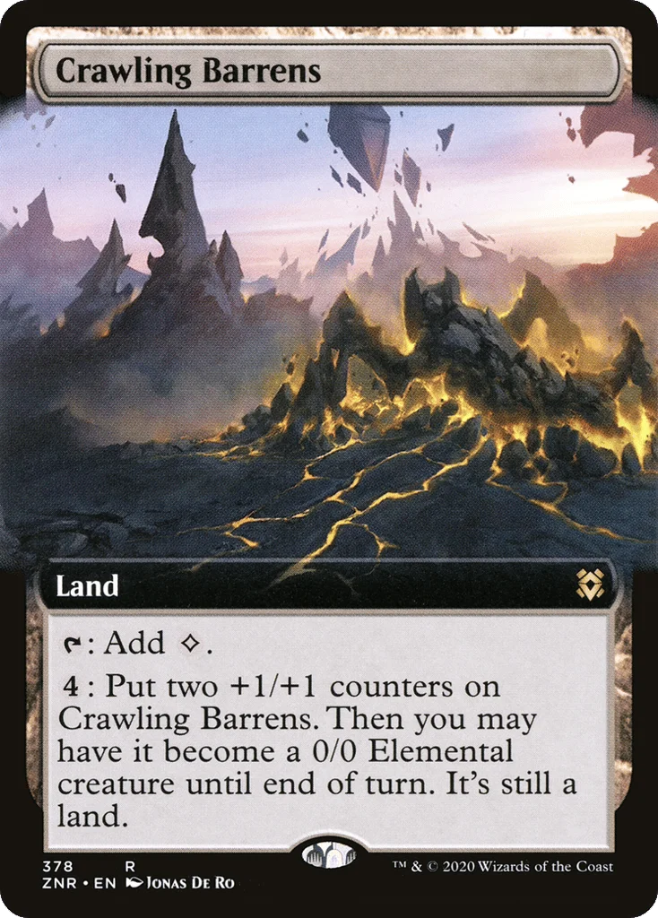 Crawling Barrens · Zendikar Rising