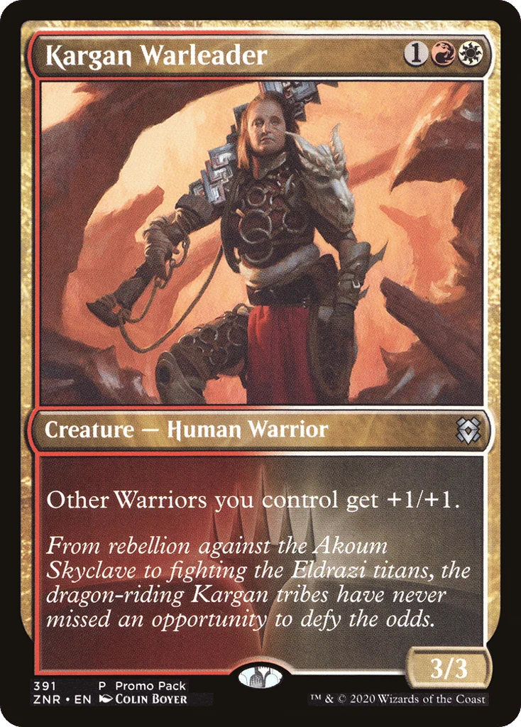 Kargan Warleader · Zendikar Rising