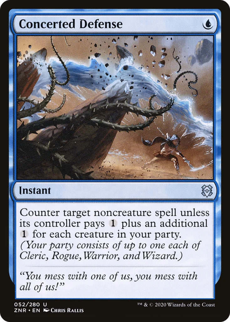 Concerted Defense · Zendikar Rising