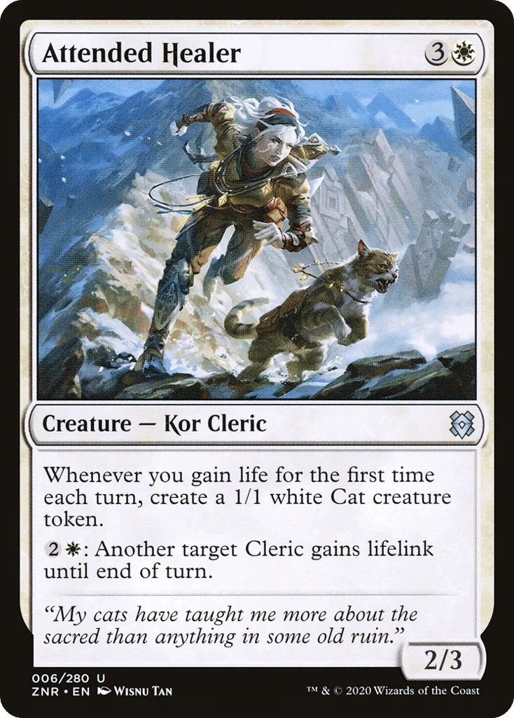 Attended Healer · Zendikar Rising