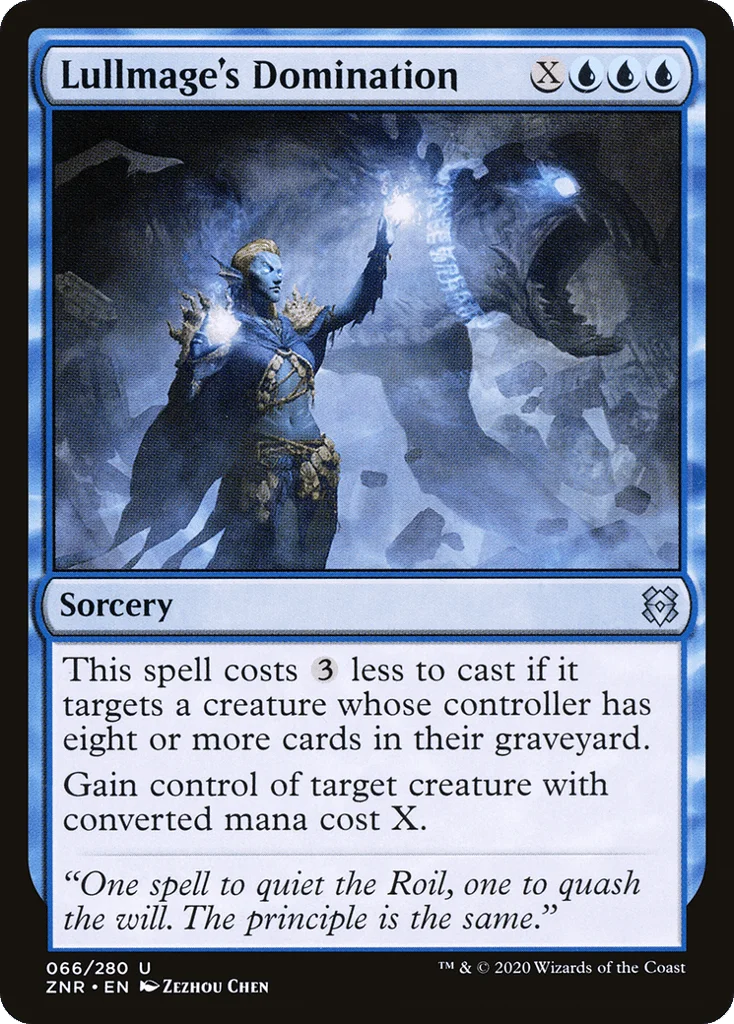 Lullmage's Domination · Zendikar Rising